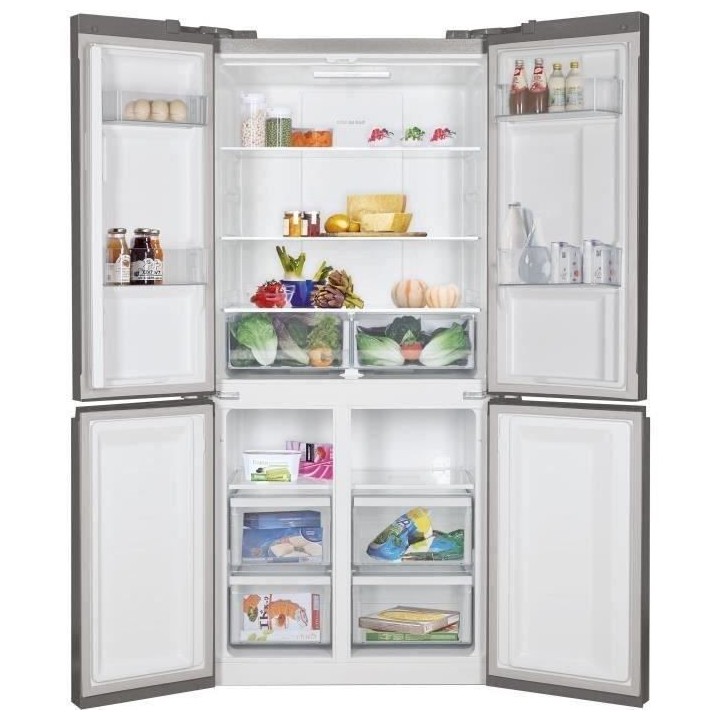 CANDY CSC818FX Réfrigérateur multi-portes - 436 L (288+148) - Total
