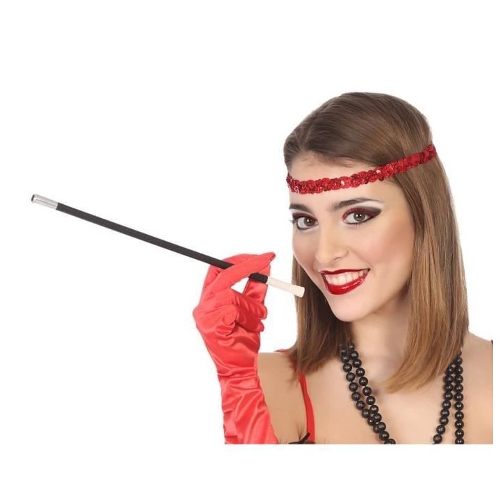 ATOSA Porte-cigarette Cabaret en plastique - Femme - Noir