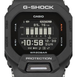 CASIO G-Shock GBD-200-1ER Montre - Résistante aux chocs - Multifonctions - Noir