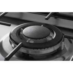 Cuisiniere piano gaz CONTINENTAL EDISON CECP9060BODX - 5 feux - Bordeaux - L89,9 x P60,1 xH85cm