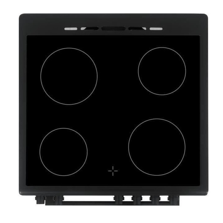 Cuisiniere vitrocéramique CONTINENTAL EDISON CECV60FCB - 4 feux - L58