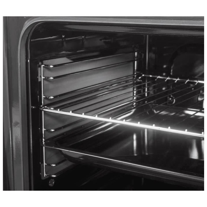 Cuisiniere vitrocéramique CONTINENTAL EDISON CECV60FCS - 4 feux - L58