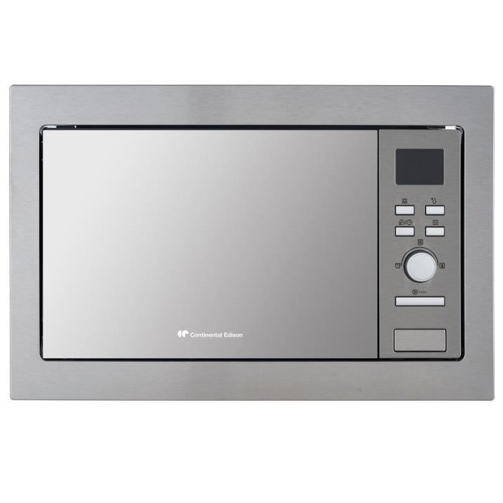 Micro-ondes grill encastrable CONTINENTAL EDISON CEMO25GE2 Silver L59,