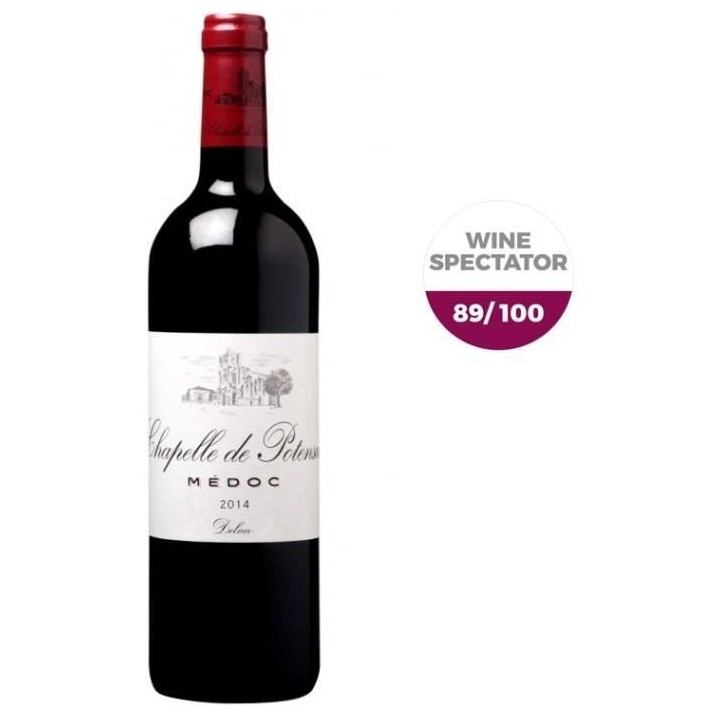 Chapelle de Potensac Médoc 2014 - Vin Rouge de Bordeaux