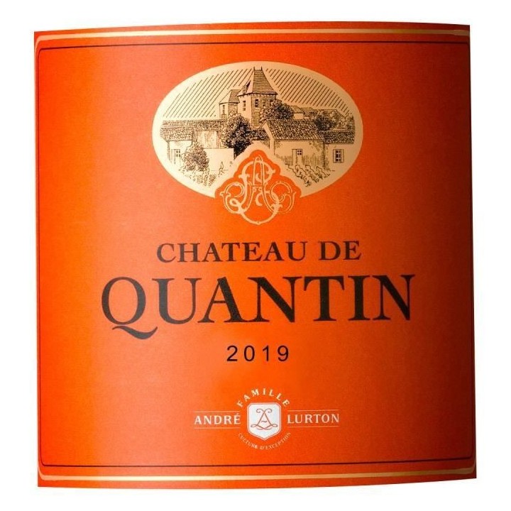 Château de Quantin 2019 Pessac-Léognan - Vin rouge de Bordeaux