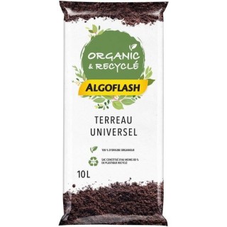 ALGOFLASH Terreau universel 100% organique - 10 L