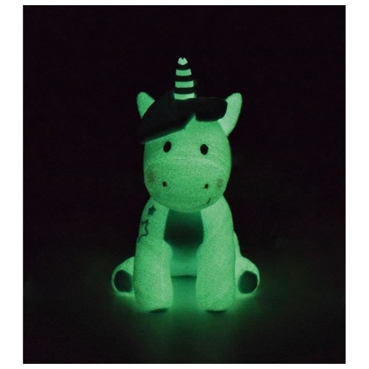 JEMINI Licorne - Peluche luminou 25 cm