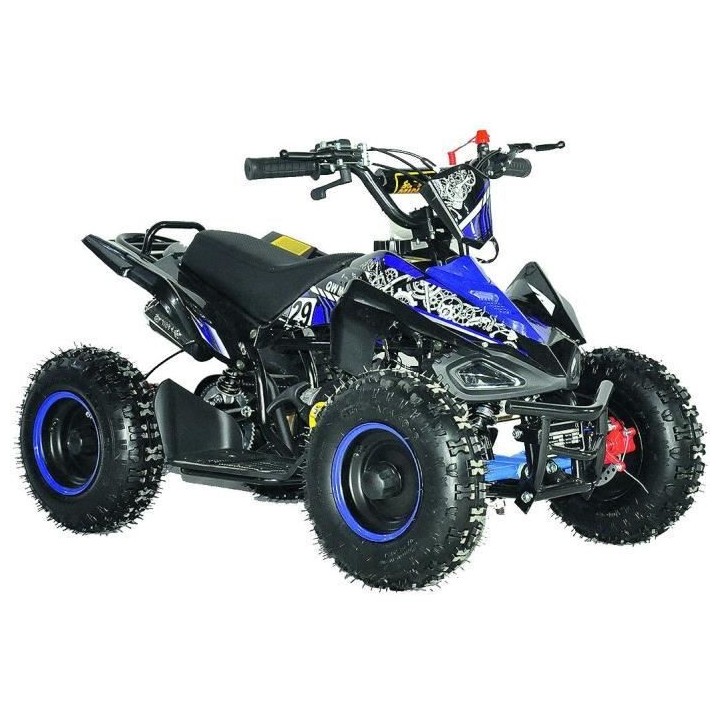 PRORIDER USA - Quad pocket - Enfant - 49 cc - 2 temps - Bleu