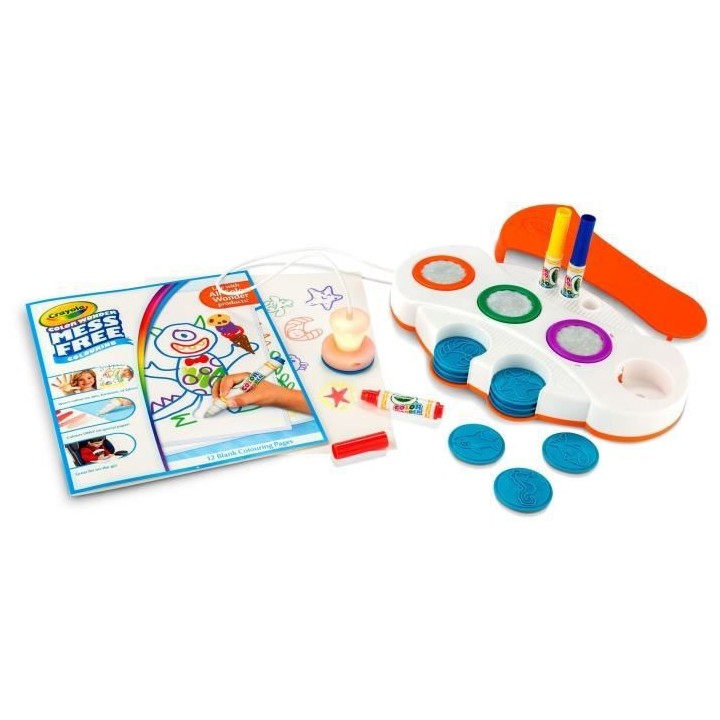 Crayola - Tampons Magiques Lumineux Color Wonder - Coloriage magique