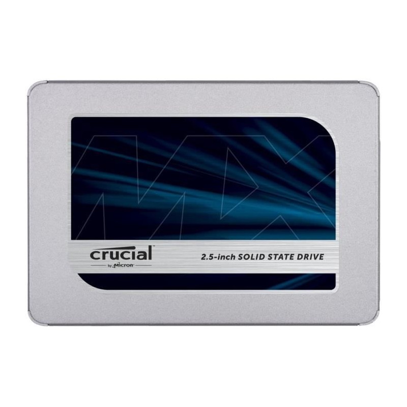 Disque SSD Interne - CRUCIAL - MX500 - 4To - (CT4000MX500SSD1)