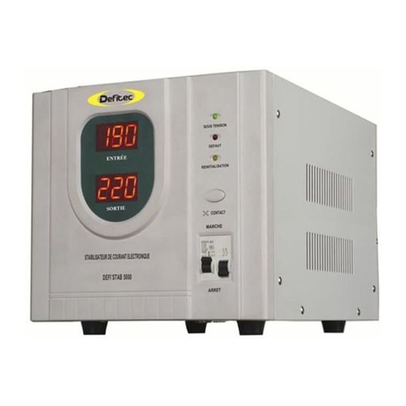 DEFITEC Stabilisateur de courant inverter pour groupe électrogene 4 temps