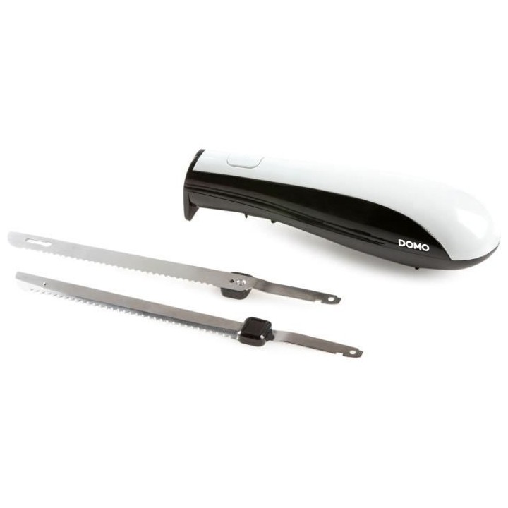 Couteau électrique DOMO - Lames dentelées en acier inoxydable - 590