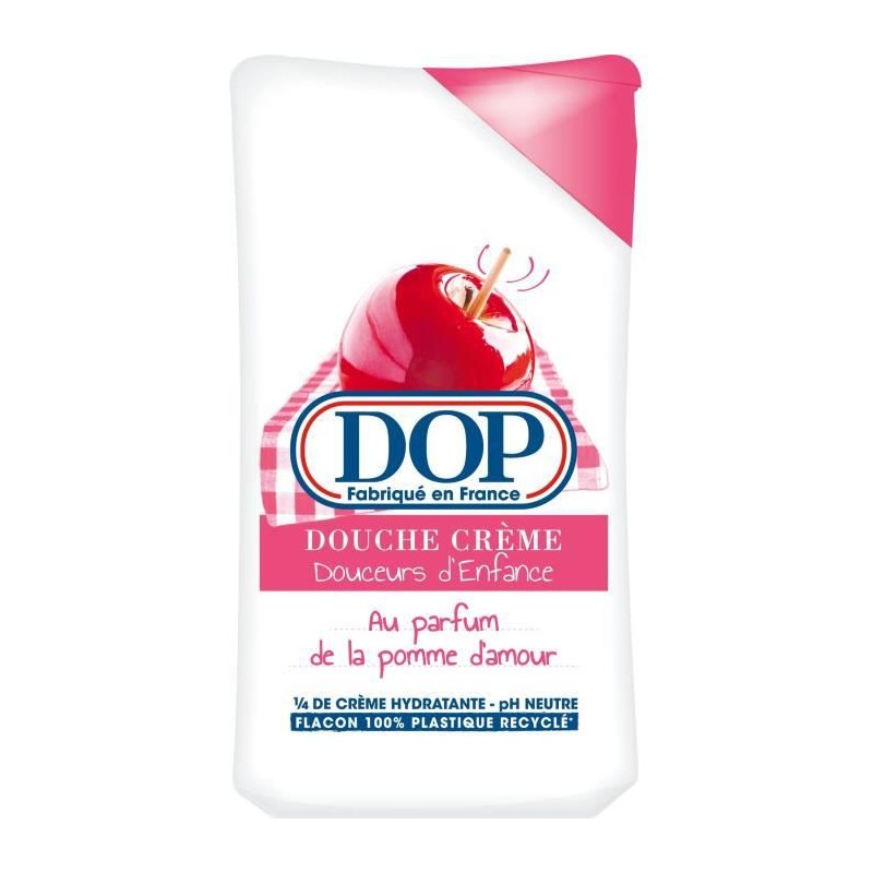 Creme de douche DOP Douceurs d'enfance - Parfum pomme d'amour - 250 ml