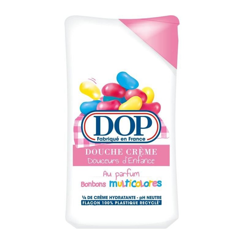 DOP Douceurs d'Enfance Gel douche creme au parfum bonbons multicolores - 250 ml