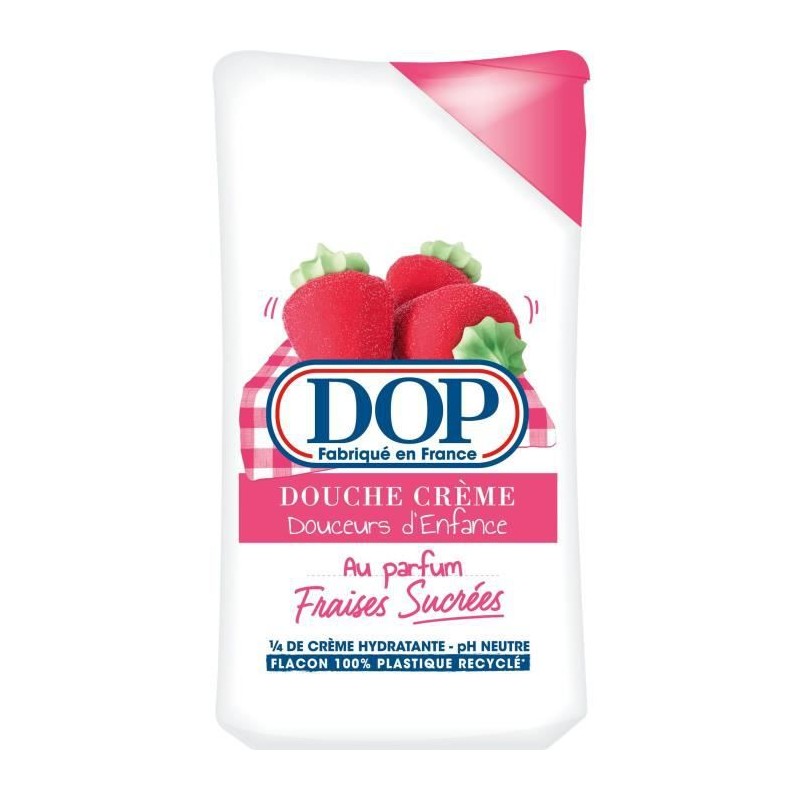 Dop Douceurs d'Enfance Douche Creme Fraises Sucrées 250ml