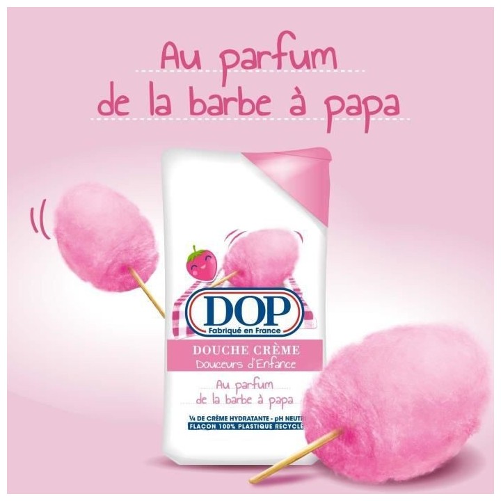 DOP Douche creme parfum barbe a papa 250ml