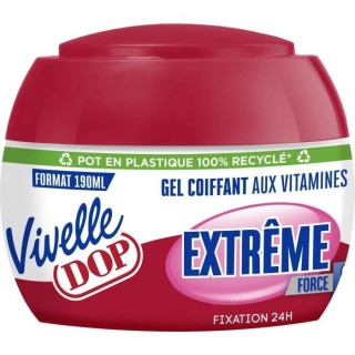 VIVELLE DOP Gel Coiffant Fixation Extreme Force 8 - 190 ml
