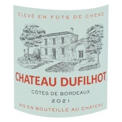 Château Dufilhot 2021 Côtes de Bordeaux - Vin rouge de Bordeaux