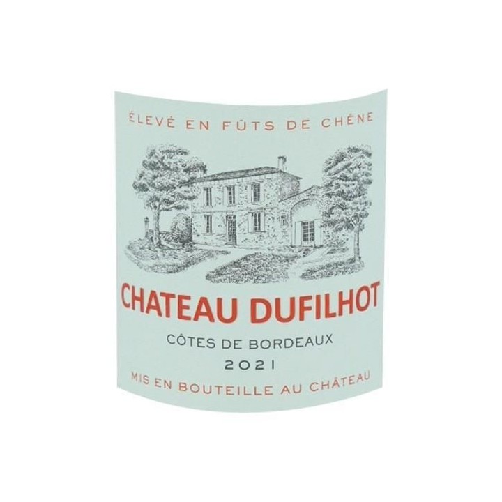 Château Dufilhot 2021 Côtes de Bordeaux - Vin rouge de Bordeaux