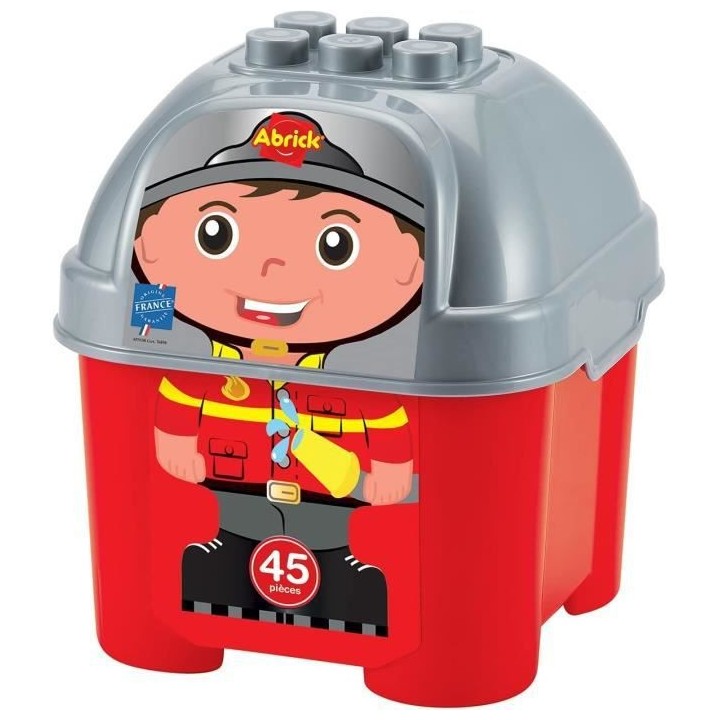 Écoiffier Baril Pompier Abrick, Jeu de Construction pour Enfant 18+ M