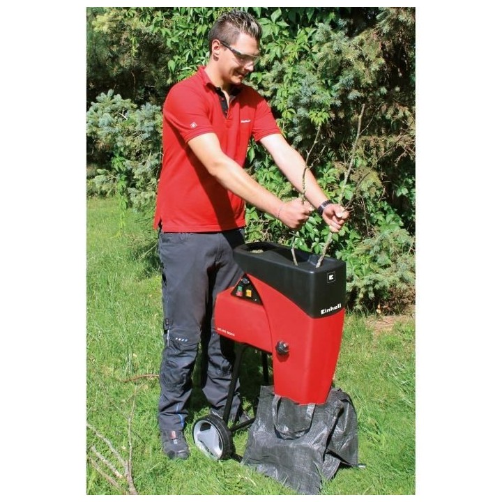 EINHELL - Broyeur de végétaux électrique silencieux GC-RS 2540