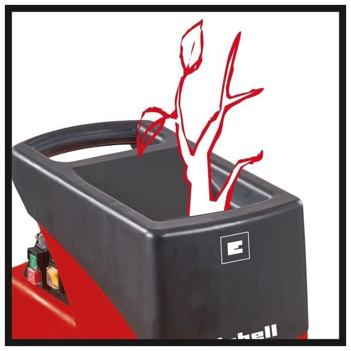 EINHELL - Broyeur de végétaux électrique silencieux GC-RS 2540