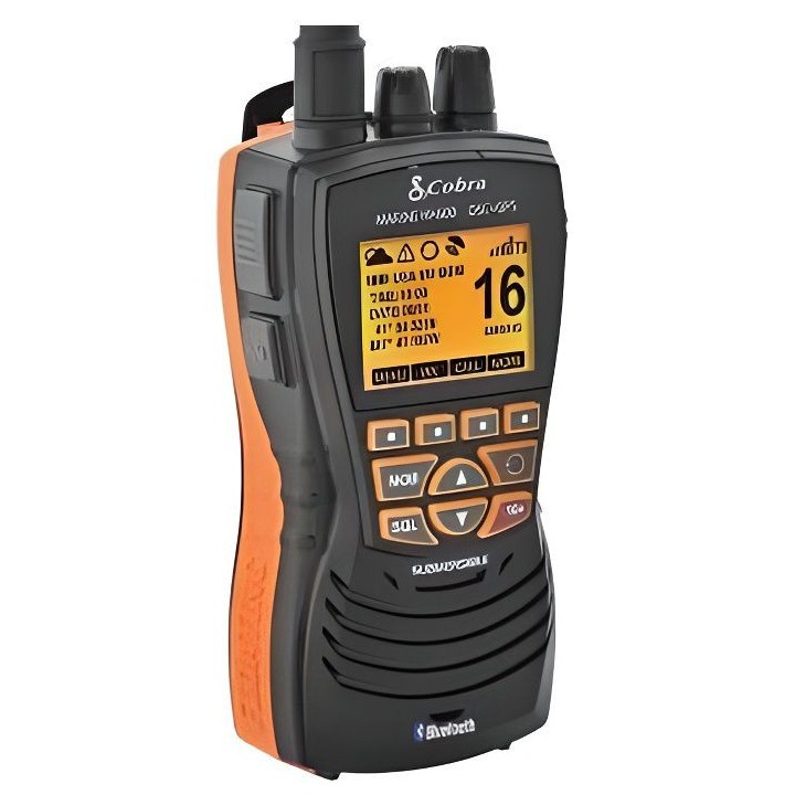 COBRA Radio VHF Marine Portable ASN GPS MR HH 600