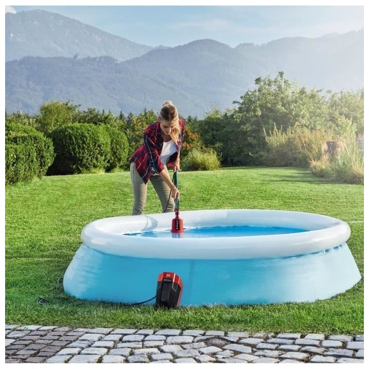 Pompe Evacuation eau claire GE-SP 18 Li + Starter Kit 2,5Ah - Power X-