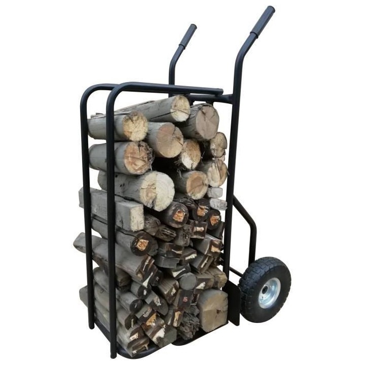 Chariot porte buches