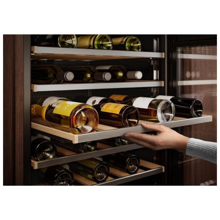 Cave a vin intégrable sous plan ELECTROLUX - EWUS052B5B - 52 bouteill