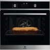 Four multifonction encastrable - pyrolyse - chaleur tournante pulsée ELECTROLUX - EOF6P46X0 - Inox - Porte froide - l67 X L63,5