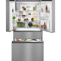 Réfrigérateur ELECTROLUX - LLI9VF54X0 - Multi-portes - 617L (378L/239L) - H 178,2 cm x L 91,3 cm - Inox