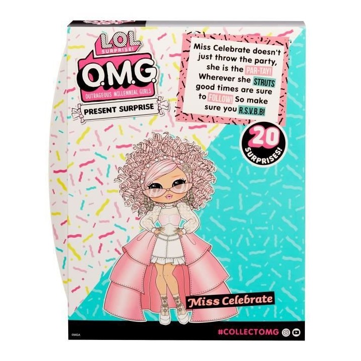 L.O.L. Surprise OMG - Birthday Doll - Miss Celebrate