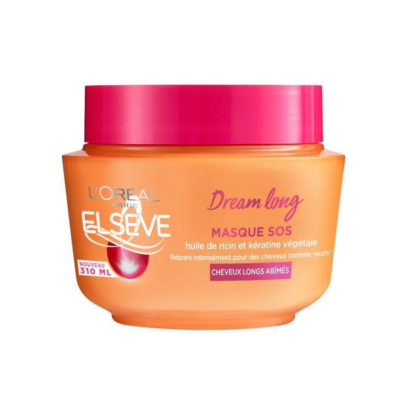 Masque SOS Longueurs Elseve Dream Long L'OREAL PARIS - 310 ml