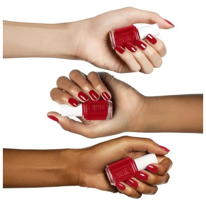 Vernis a ongles ESSIE 56 fishnet stockings - Un rouge noir somptueux e