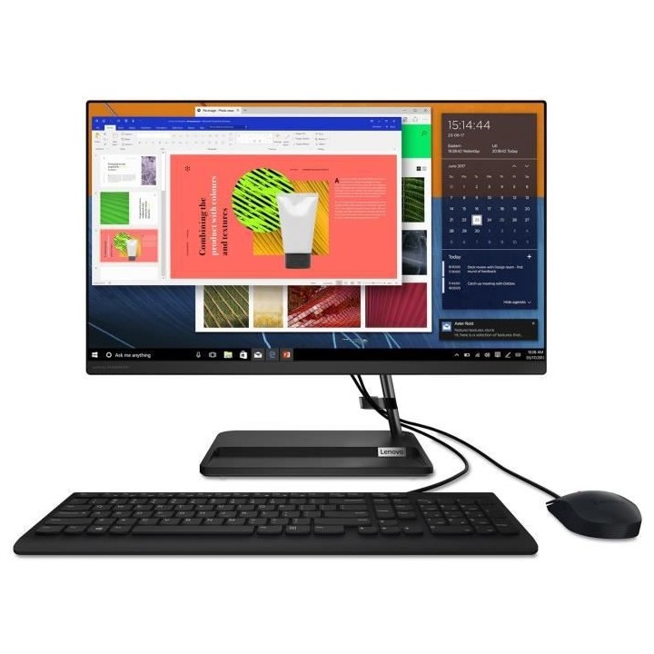 Ordinateur Tout-en-un - LENOVO Ideacentre 3 24ADA6 - 23,8'' - AMD 3020