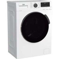 Lave-linge hublot BEKO WUE8626XBWST - 8 kg - Induction - L60cm - 1200 trs/min - Blanc