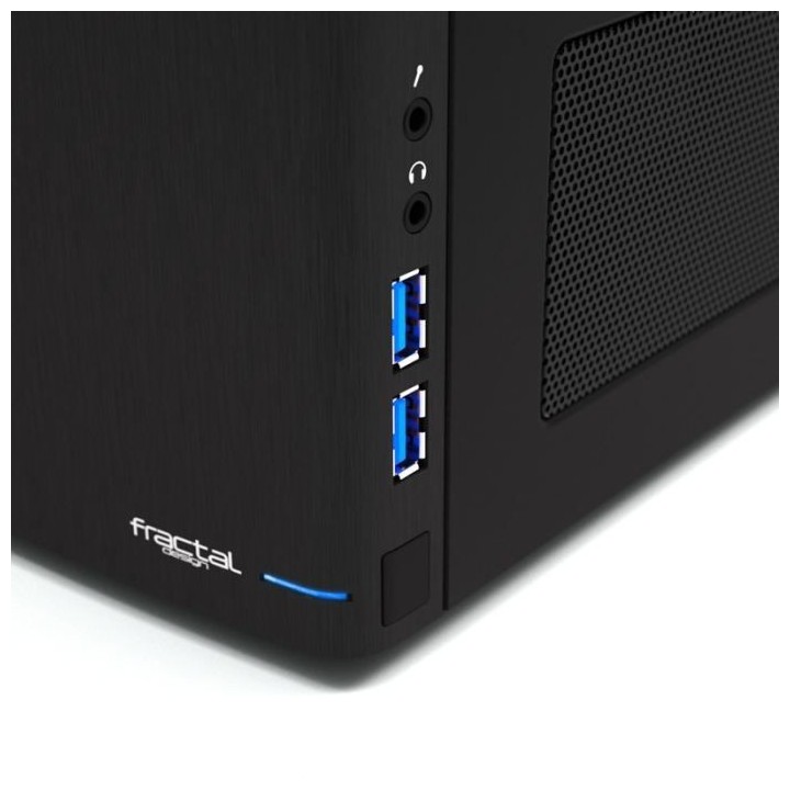 FRACTAL DESIGN BOITIER PC Node 304 - Noir - Format ATX (FD-CA-NODE-304