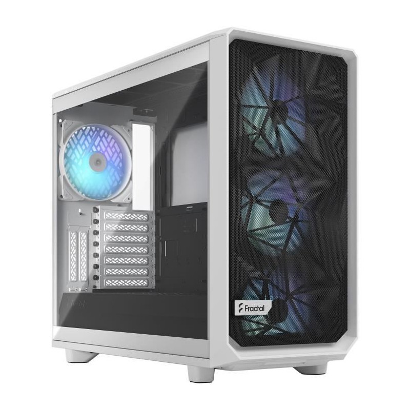 FRACTAL DESIGN - Meshify 2 RGB White TG Clear Tint - Boîtier PC - Blanc ( FD-C-MES2A-08 )