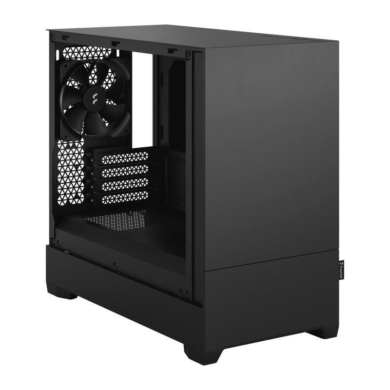 FRACTAL DESIGN - Pop Mini Silent Black Solid - Boîtier PC - Noir (FD-C-POS1M-01)