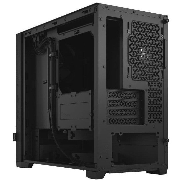 FRACTAL DESIGN - Pop Mini Silent Black Solid - Boîtier PC - Noir (FD-