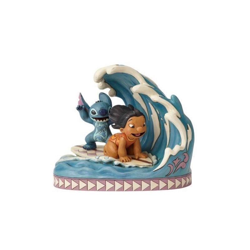 Figurine - DISNEY TRAD - LILO ET STITCH - Licence Officielle Lilo et Stitch - Enesco