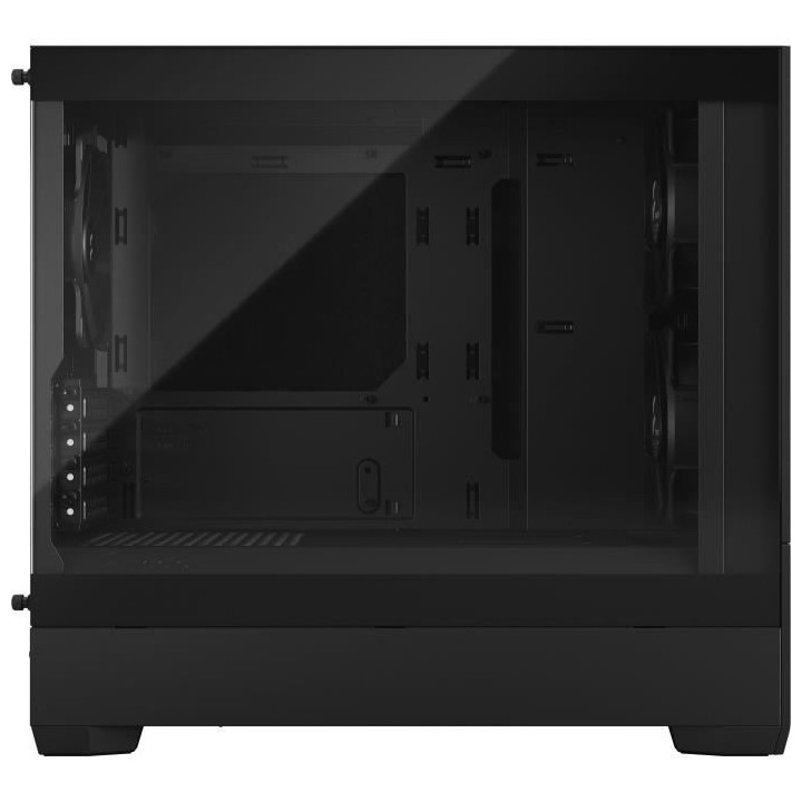 FRACTAL DESIGN - Pop Mini Silent Black TG - Boîtier PC - Noir (FD-C-P