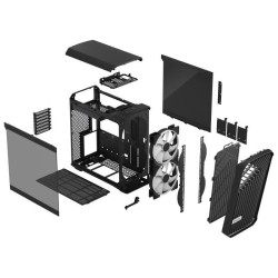 Boîtier PC - FRACTAL DESIGN - Torrent Compact RGB Black TG Light Tint - Noir ( FD-C-TOR1C-02 )