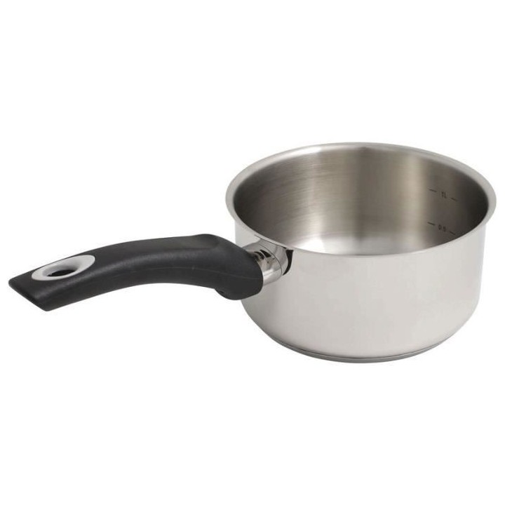 FINLANDEK Casserole induction en inox sans teflon - 16 cm