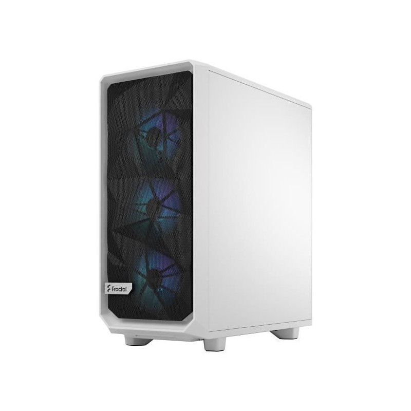 Boîtier PC FRACTAL DESIGN Meshify 2 Compact RGB White TG Clear Tint ATX