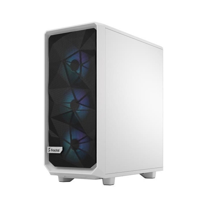 Boîtier PC FRACTAL DESIGN Meshify 2 Compact RGB White TG Clear Tint A