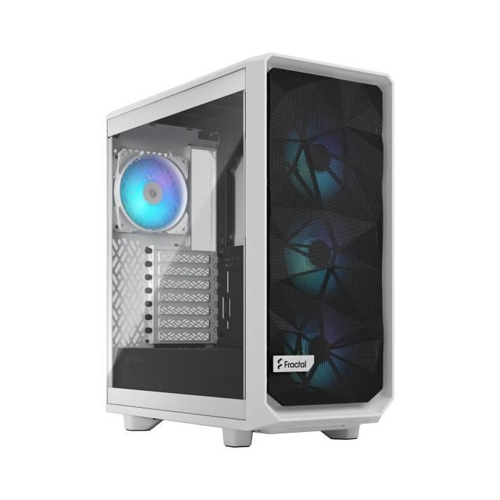 Boîtier PC FRACTAL DESIGN Meshify 2 Compact RGB White TG Clear Tint A