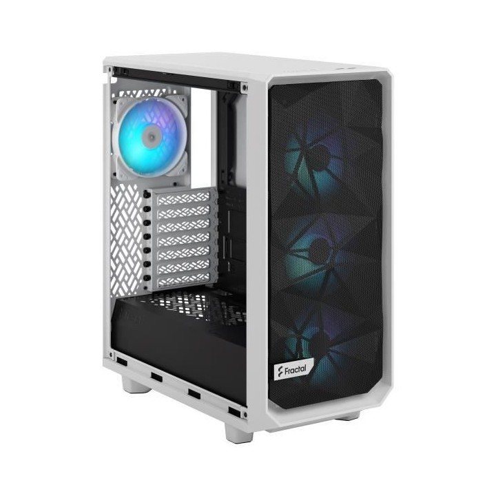 Boîtier PC FRACTAL DESIGN Meshify 2 Compact RGB White TG Clear Tint A