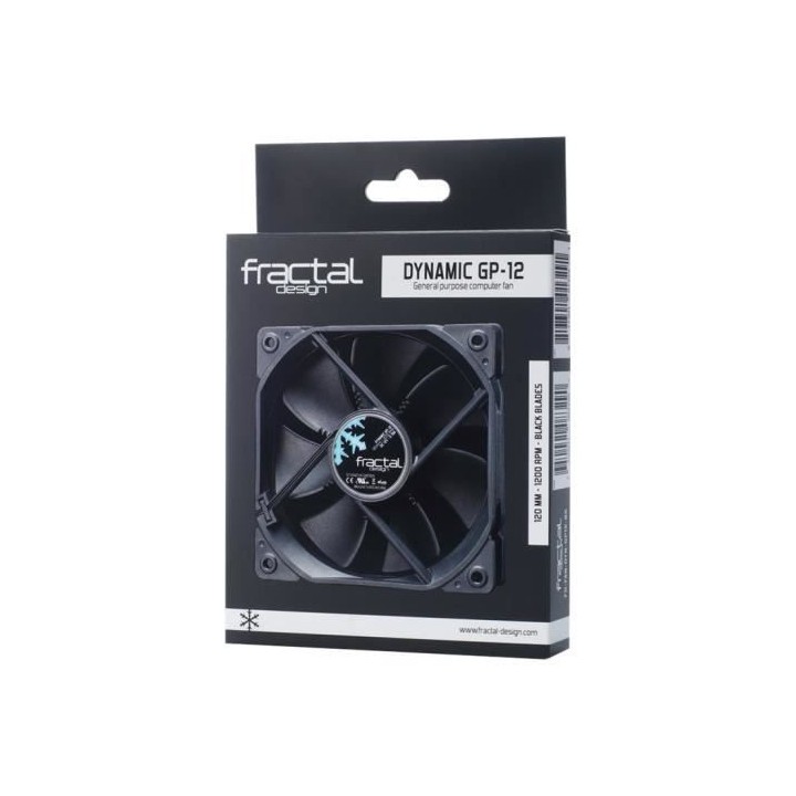 FRACTAL DESIGN Ventilateur, Dynamic X2 GP-12, Noir